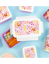 Bento lunch box: Bloementuin