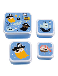 Lunch & snack box set: Piraten