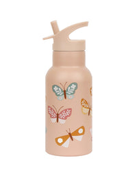 RVS drinkfles: Vlinders