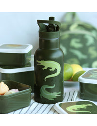 RVS drinkfles: Krokodillen