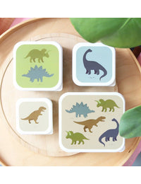 Lunch & snack box set: Dinosaurussen