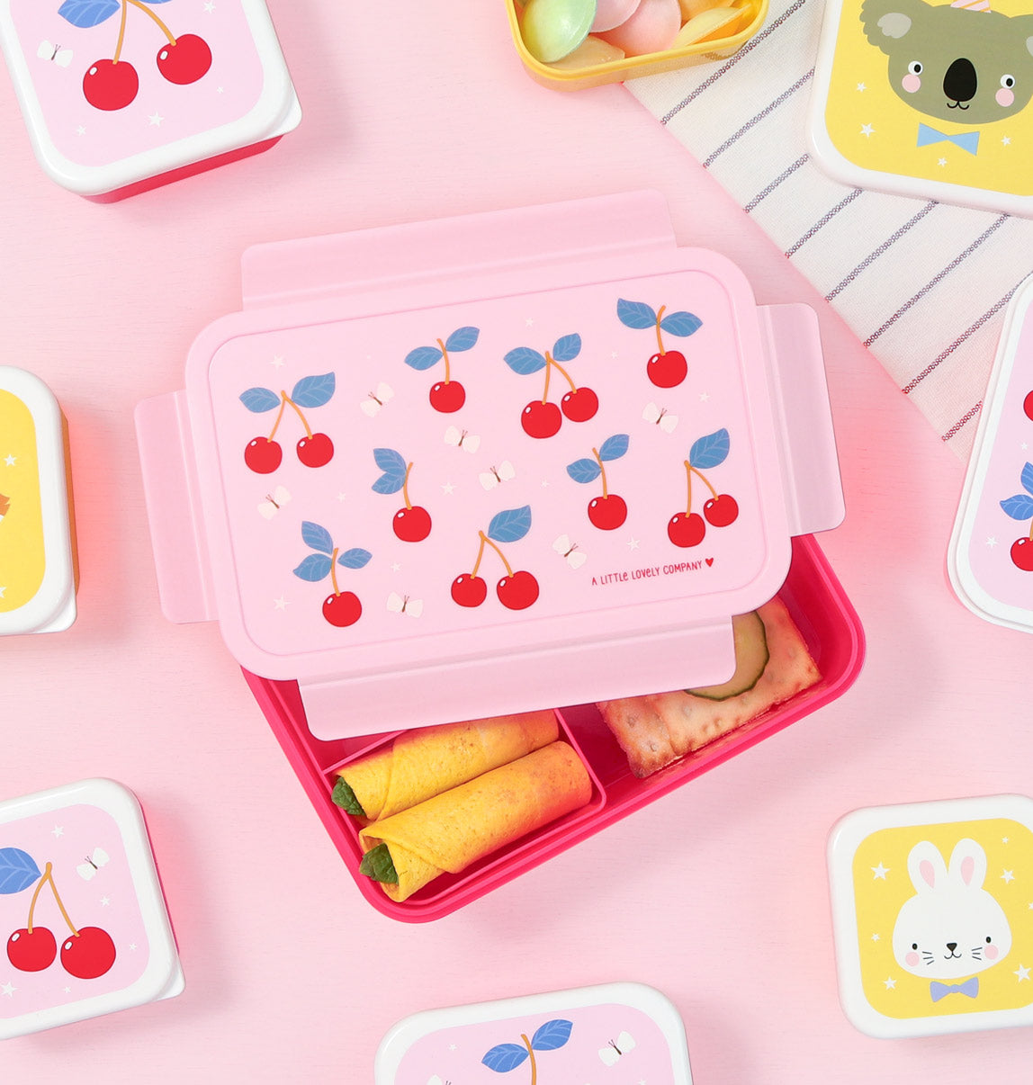 Bento lunch box: Kersen