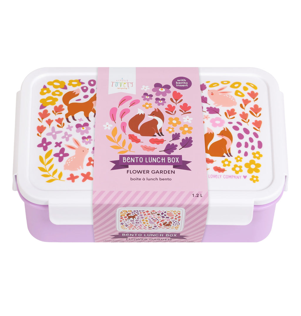 Bento lunch box: Bloementuin