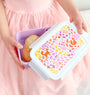 Bento lunch box: Bloementuin