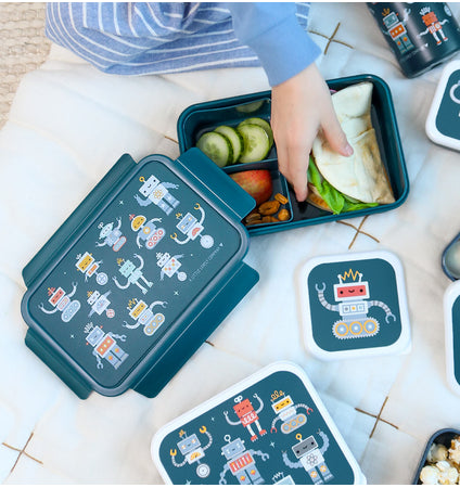 Bento lunchbox: Robots