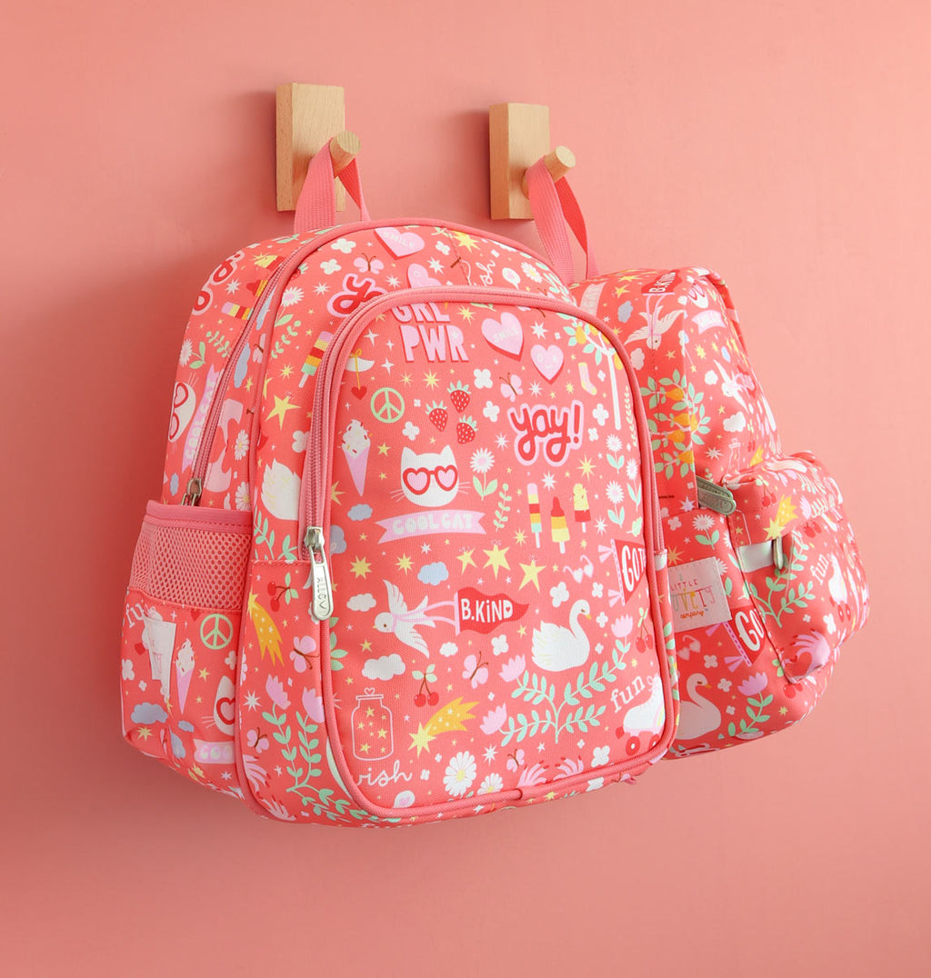 Twee rugzakken uit Fun collectie met verschillend formaat
