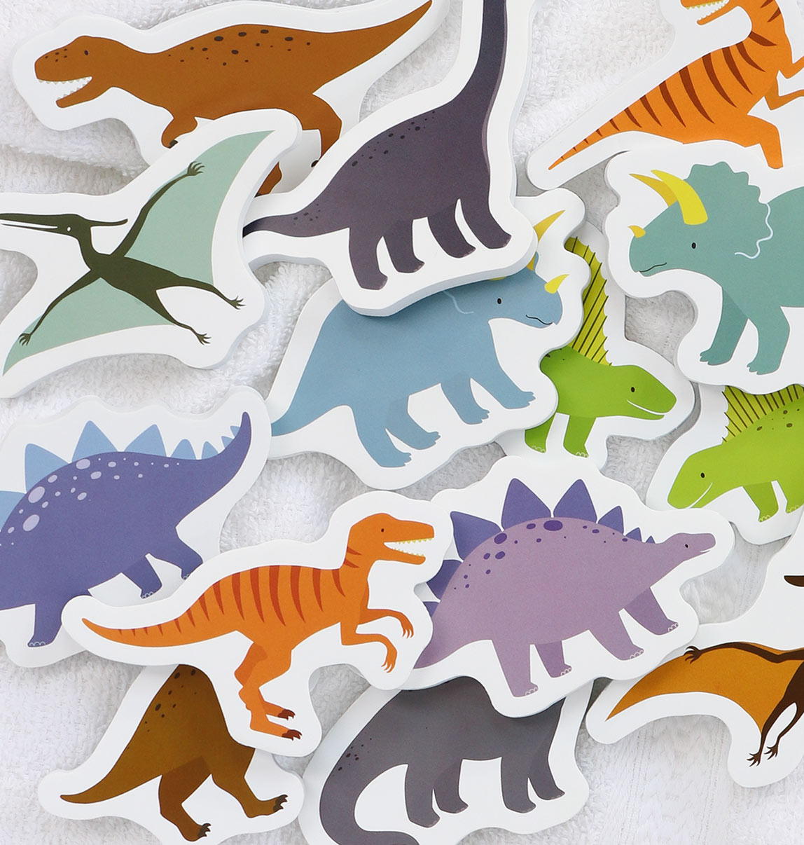 Foam badspeelgoed: Dinosaurussen