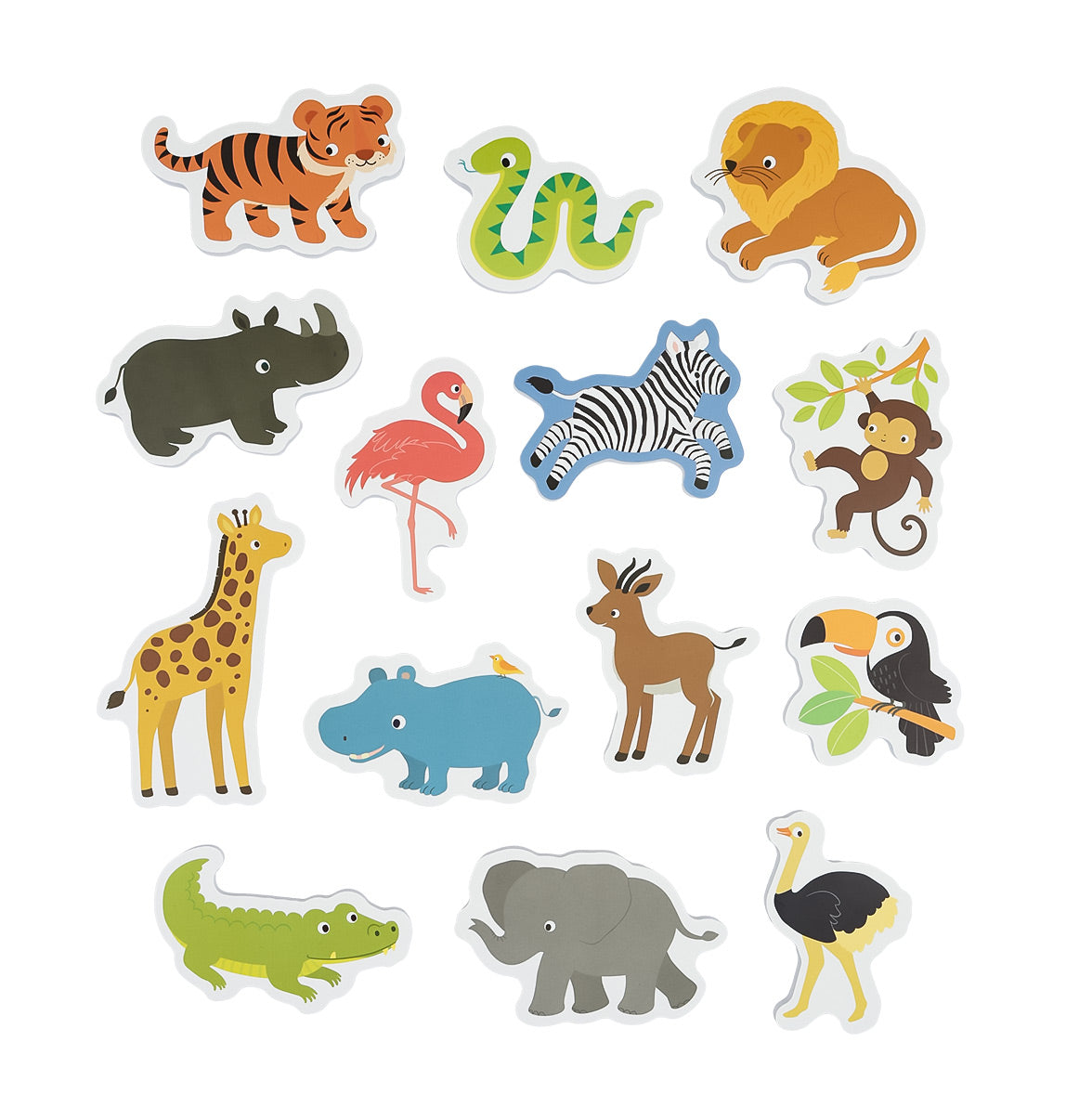 Foam badspeelgoed: Safari