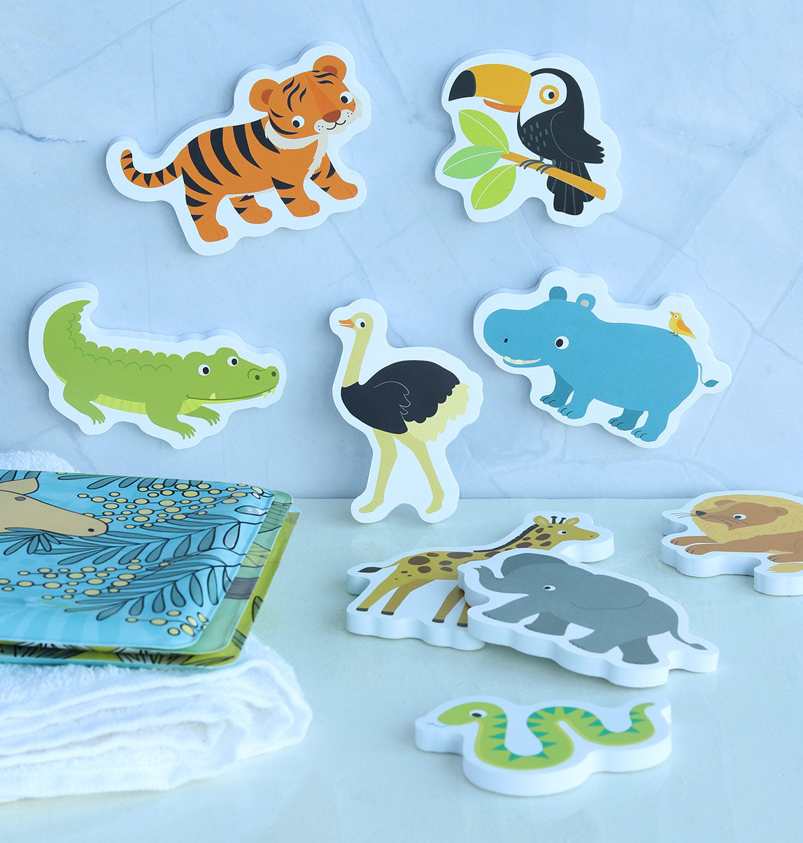 Foam badspeelgoed: Safari