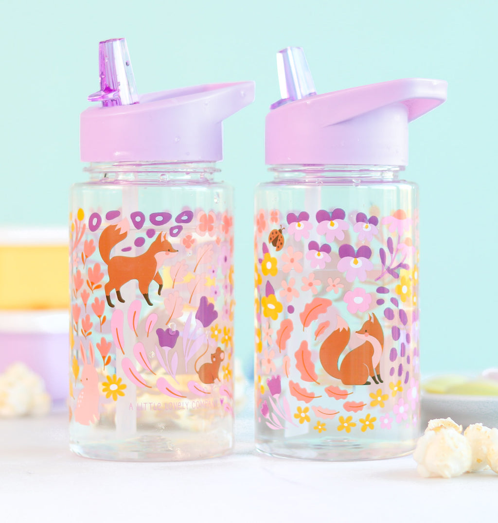 Drinkfles: Bloementuin