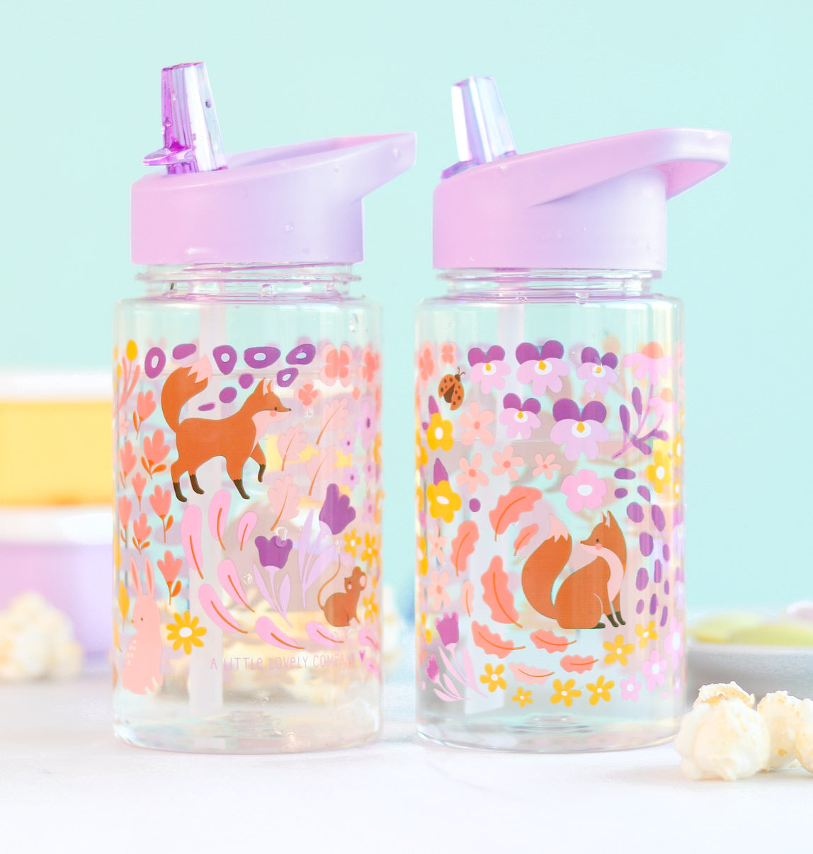 Drinkfles: Bloementuin