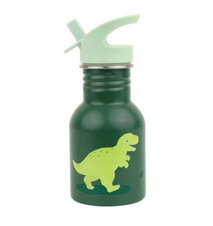 Kleine RVS drinkfles: Dinosaurus