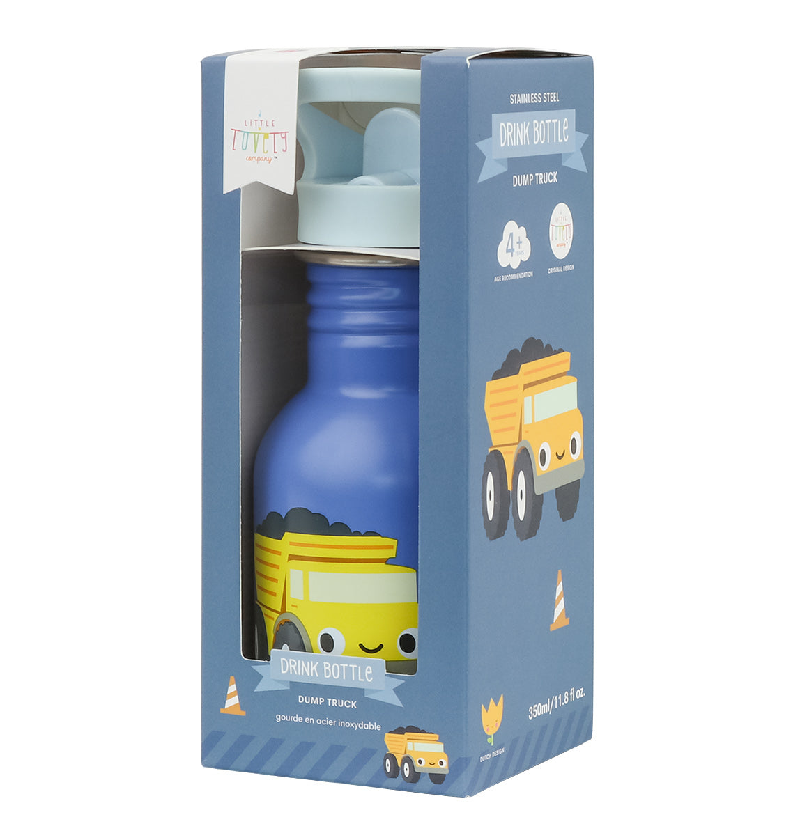 Kleine RVS drinkfles: Kiepwagen
