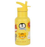 RVS drinkfles: Dierenvriendjes