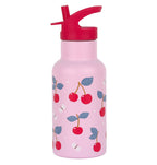 RVS drinkfles: Kersen