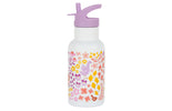 RVS drinkfles: Bloementuin