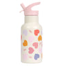 RVS drinkfles: Hartjes
