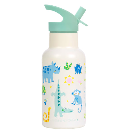 RVS drinkfles: Jungle