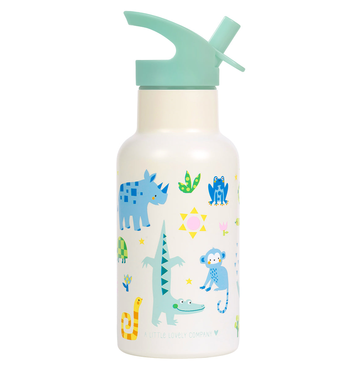 RVS drinkfles: Jungle