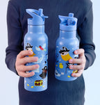 RVS drinkfles: Piraten