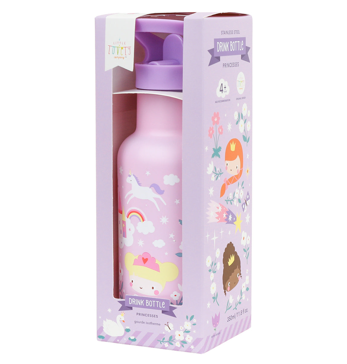 RVS drinkfles: Prinsessen