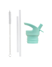 Dop, rietje & borstel set: Jungle