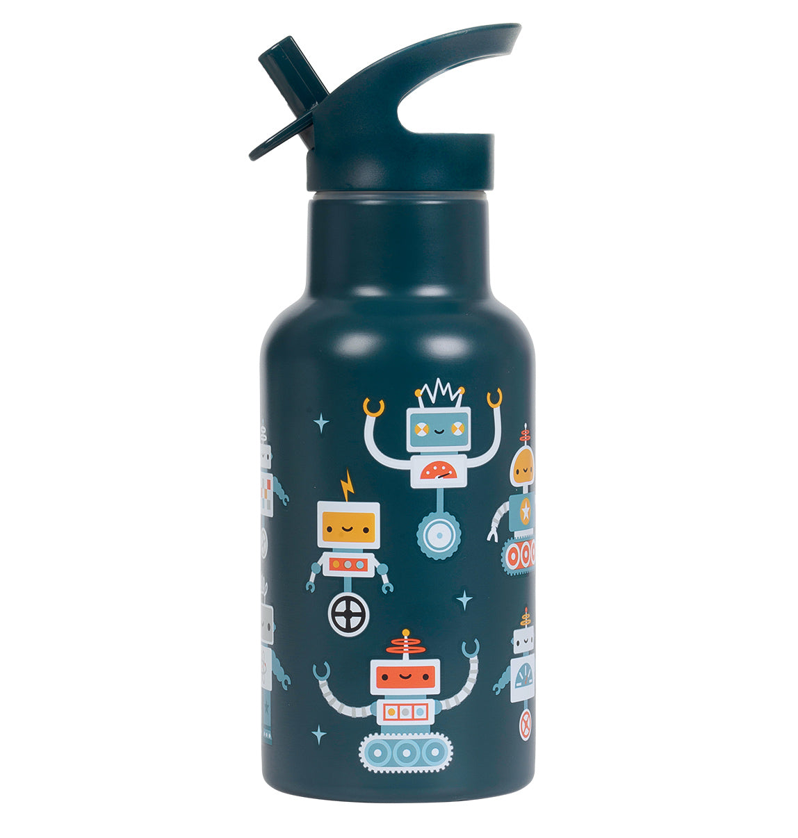 RVS drinkfles: Robots