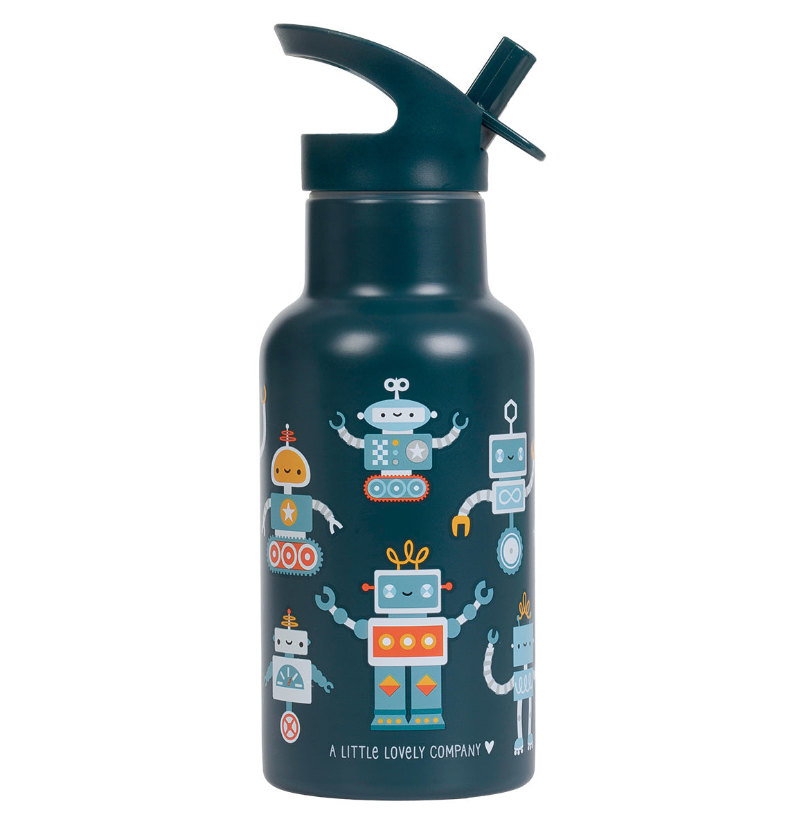 RVS drinkfles: Robots