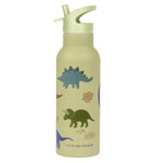 XL RVS drinkfles: Dinosaurussen