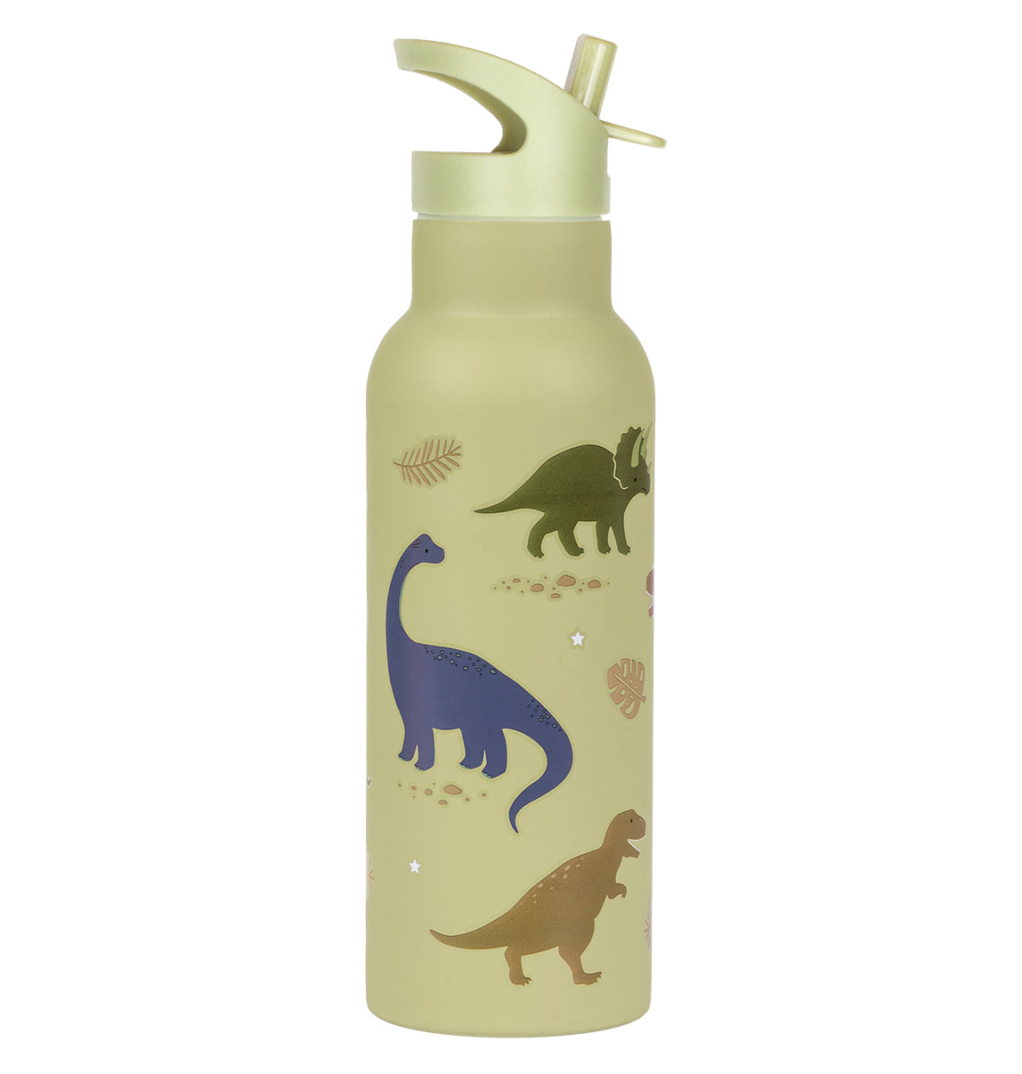 XL RVS drinkfles: Dinosaurussen