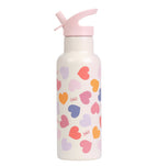 XL RVS drinkfles: Hartjes