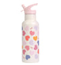 XL RVS drinkfles: Hartjes