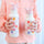 XL RVS drinkfles: Hartjes