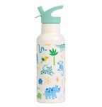 XL RVS drinkfles: Jungle