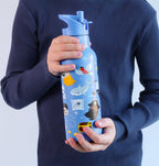 XL RVS drinkfles: Piraten