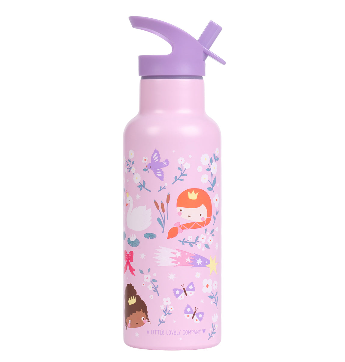 XL RVS drinkfles: Prinsessen