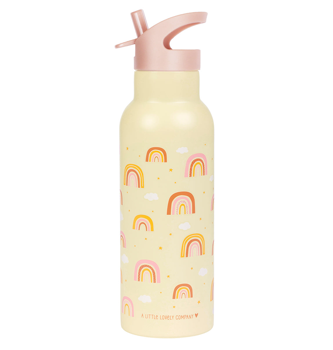 XL RVS drinkfles: Regenbogen