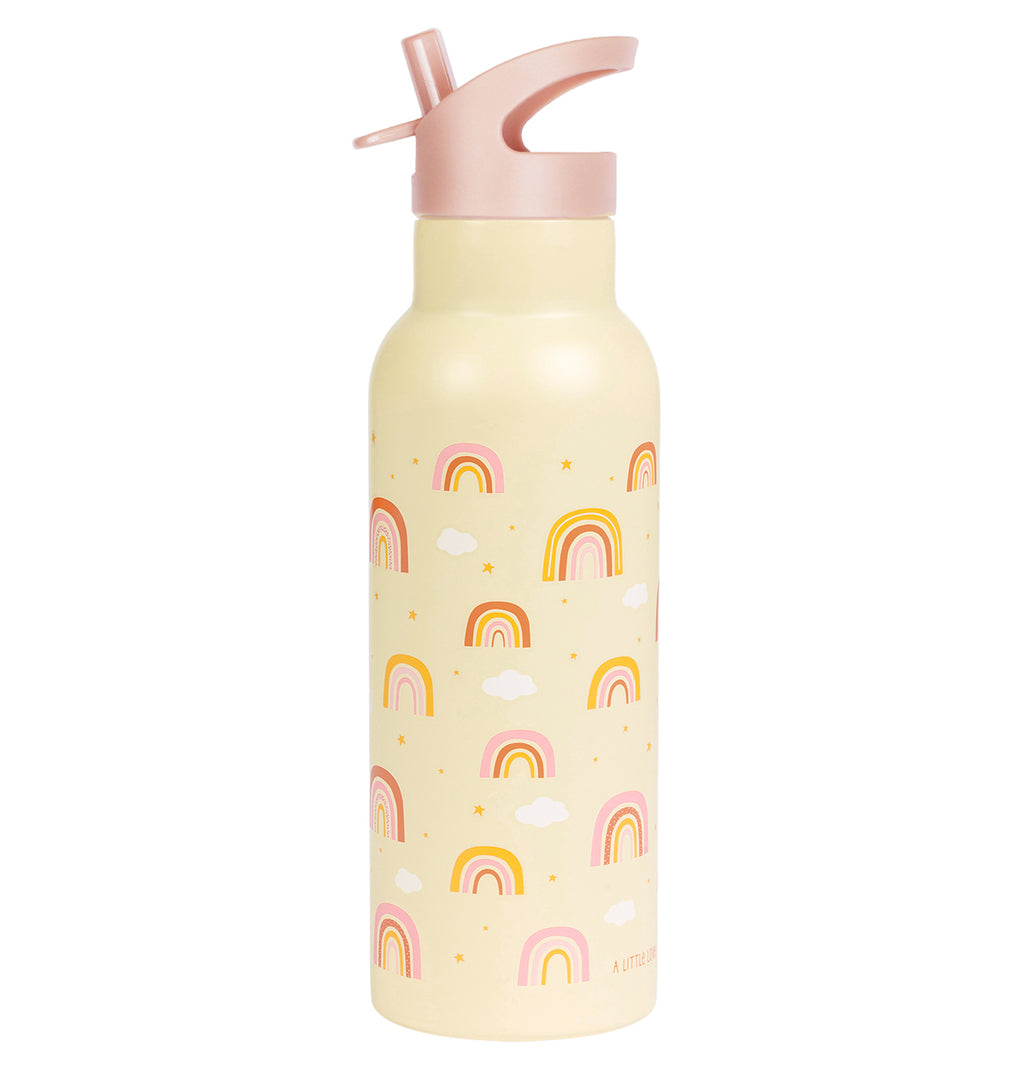 XL RVS drinkfles: Regenbogen