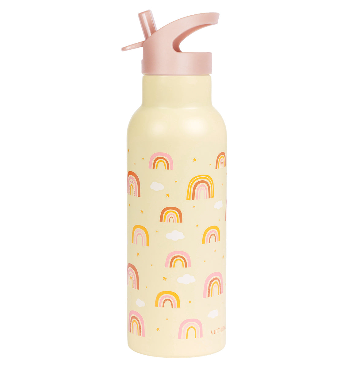 XL RVS drinkfles: Regenbogen