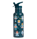 XL RVS drinkfles: Robots