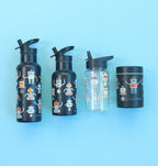 XL RVS drinkfles: Robots