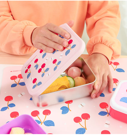 RVS lunch box: Kersen
