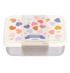 RVS lunch box: Hartjes