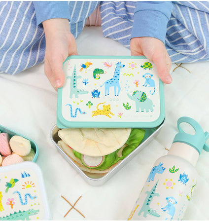 RVS lunch box: Jungle