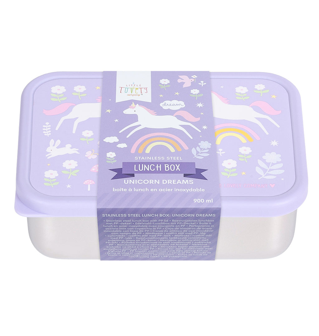 RVS lunch box: Unicorn dreams