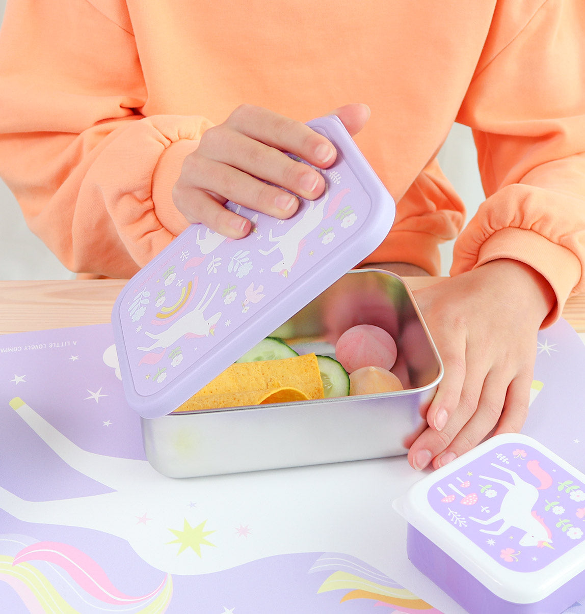 RVS lunch box: Unicorn dreams