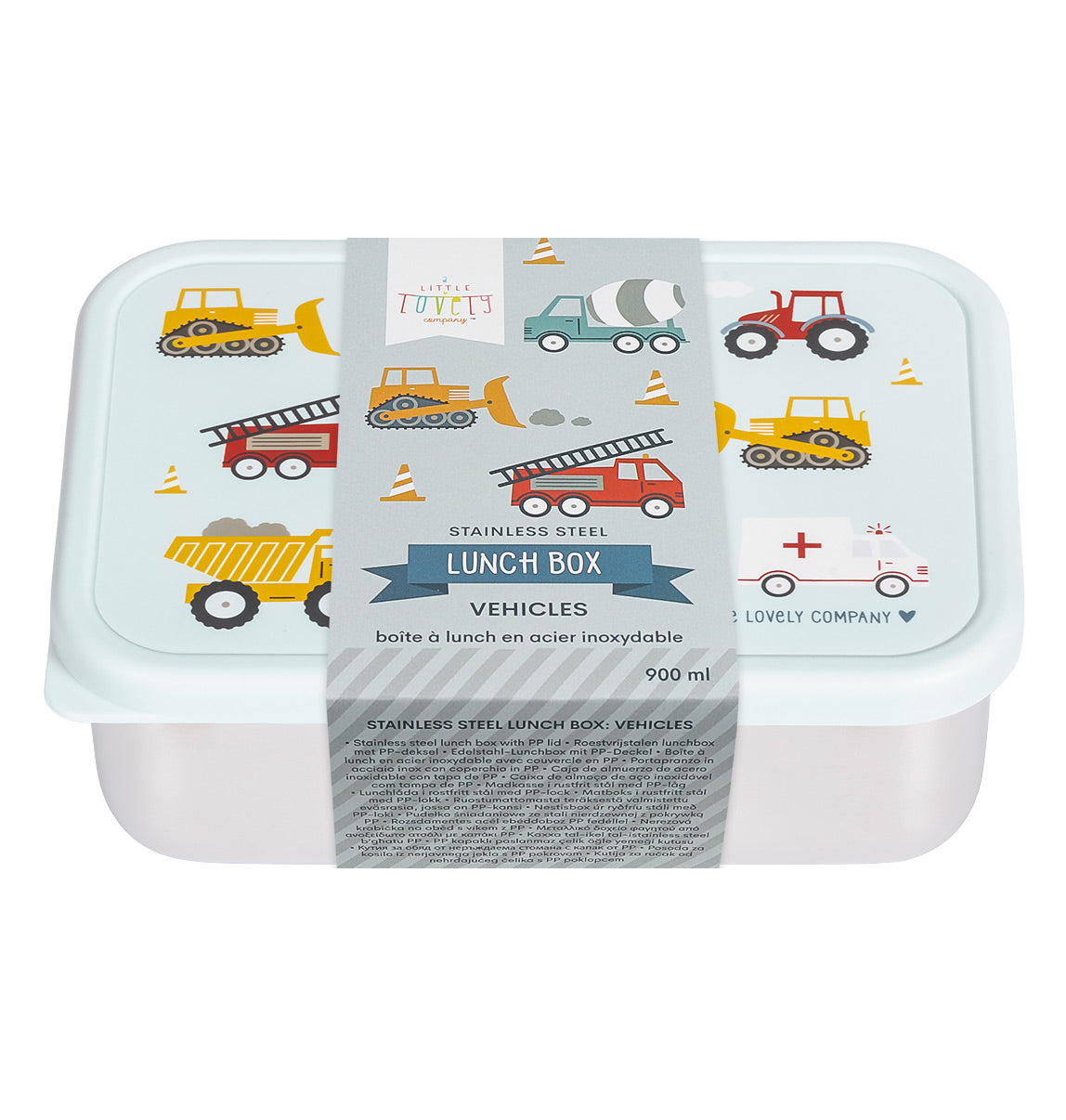 RVS lunch box: Voertuigen