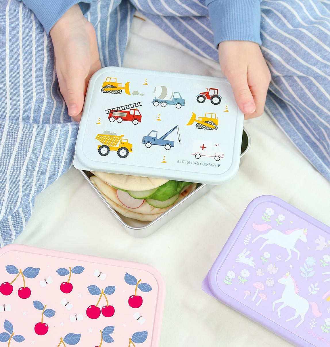 RVS lunch box: Voertuigen