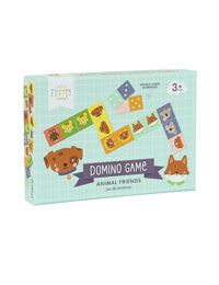 Domino spel: Dierenvriendjes