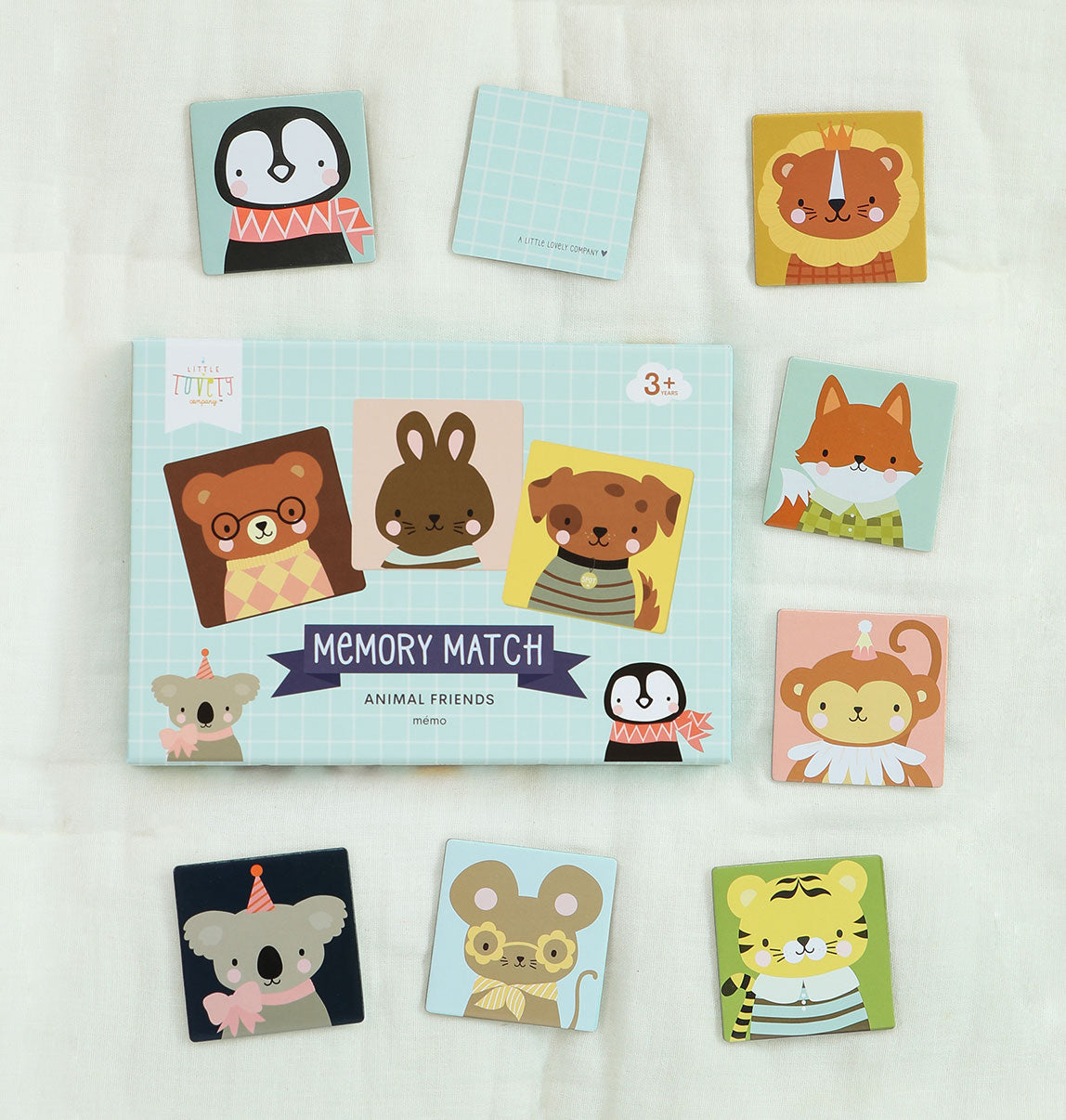 Memory match: Dierenvriendjes